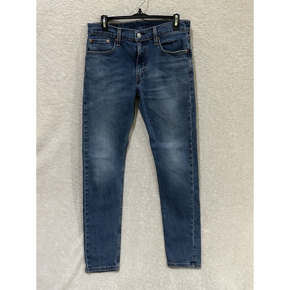 Levis 512 Slim Taper Jeans Mens 30x34* Dark Wash Blue Denim Cowboy Country